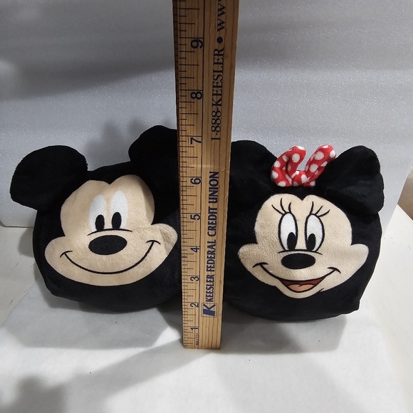 Disney Cubed Minnie Mouse & Mickey 5" Plush Stuffed Animal L👀K Square - Picture 6 of 7